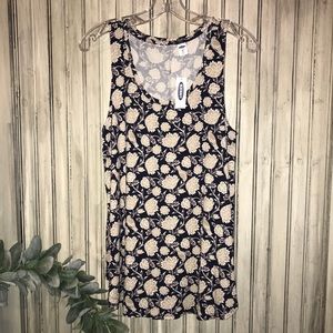 Old Navy Floral Print Sleeveless Top